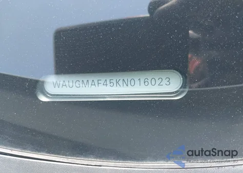 2019 Audi A4 40 Premium from USA, damaged, VIN WAUGMAF45KN016023